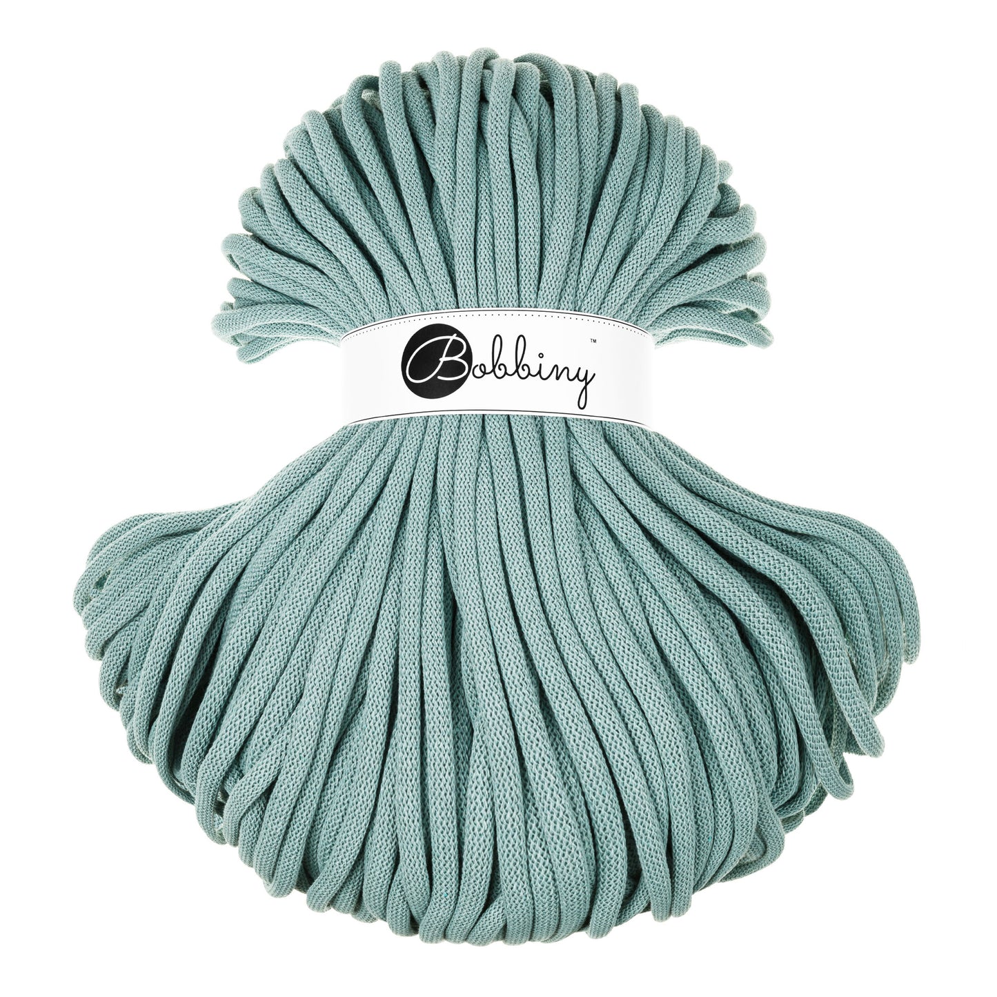 DUCK EGG BLUE Braided cord 9mm