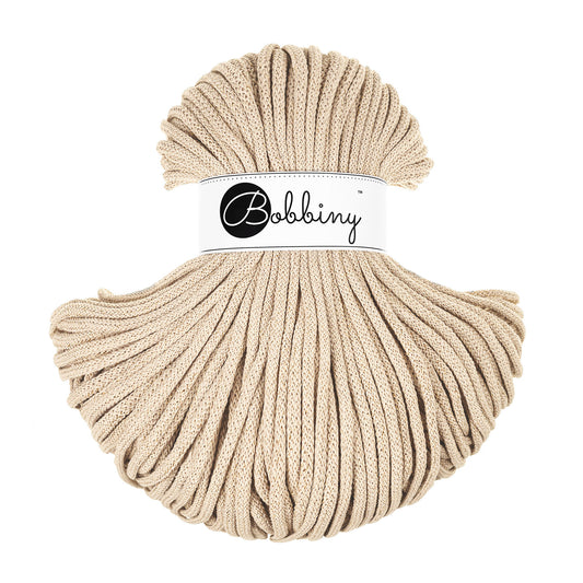 GOLDEN WARM BEIGE Braided cord 5mm