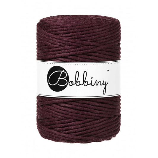 BURGUNDY Macrame cord 5mm