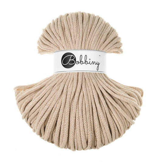 WARM BEIGE Braided cord 5mm